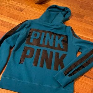 Pink Victoria’s Secret women hoodie